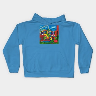 W2F Welcome To Frayser: The Places To Go Kids Hoodie